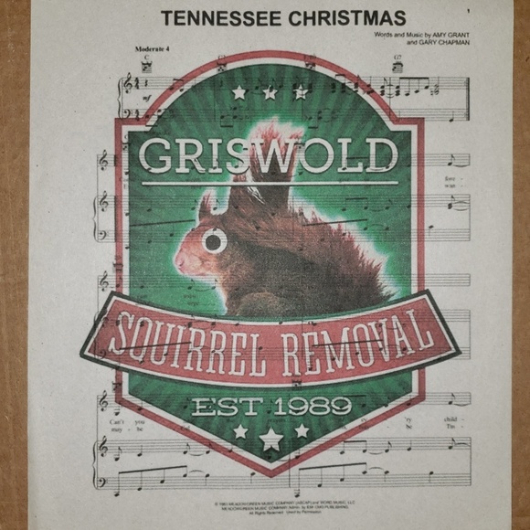 Other - GRISWOLD SQUIRREL Christmas Vacation Framed Print